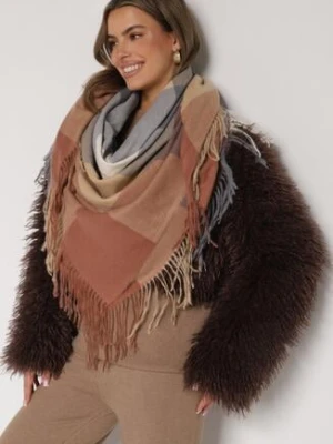 Beżowy Szalik Bellaern