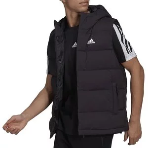 Bezrękawnik adidas Helionic Hooded Down Vest HG6277 - czarny
