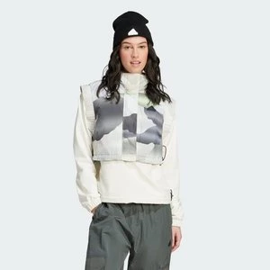 Bezrękawnik City Escape Camo Print Crop Adidas