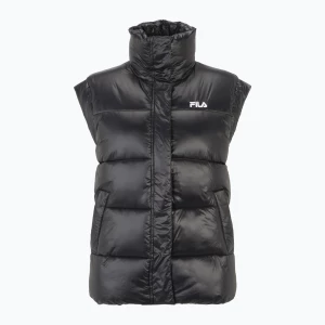 Bezrękawnik damski FILA Luzk Long Puffer Vest black