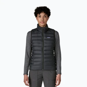 Bezrękawnik damski Patagonia Down Sweater black