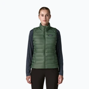 Bezrękawnik damski Patagonia Down Sweater canopy green