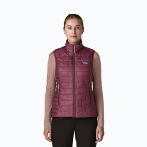 Bezrękawnik damski Patagonia Nano Puff berry fig Różowy