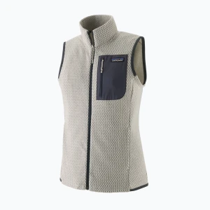 Bezrękawnik damski Patagonia R1 Air birch white