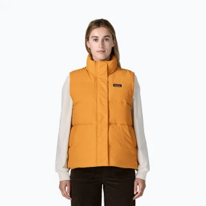 Bezrękawnik damski Patagonia Sisar Down Vest dried mango Żółty