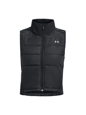 Bezrękawnik do biegania damski Under Armour Launch Insulated Vest - czarny