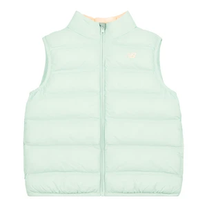 Bezrękawnik dziecięcy New Balance LAKG0021NUM – miętowy