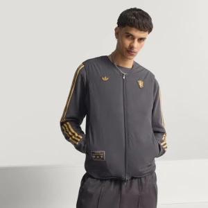 Bezrękawnik Manchester United Terrace Icons Adidas czarny
