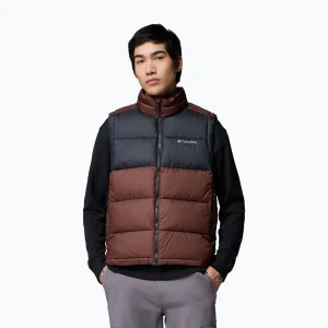 Bezrękawnik męski Columbia Pike Lake II tobacco / black Brązowy