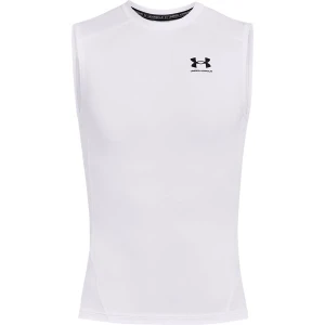 Bezrękawnik męski HeatGear Armour Sleeveless Under Armour Biały