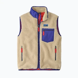 Bezrękawnik męski Patagonia Classic Retro-X dark natural