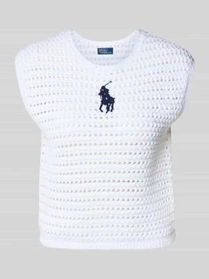Bezrękawnik o kroju regular fit z czystej bawełny Polo Ralph Lauren