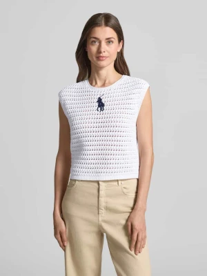 Bezrękawnik o kroju regular fit z czystej bawełny Polo Ralph Lauren