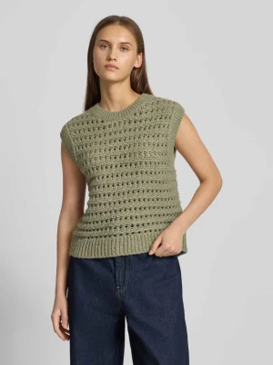Bezrękawnik o kroju regular fit z mieszanki żywej wełny Marc O'Polo DENIM