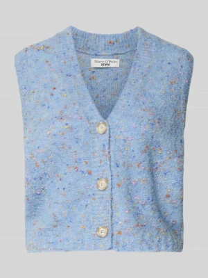 Bezrękawnik o kroju regular fit z mieszanki żywej wełny Marc O'Polo DENIM