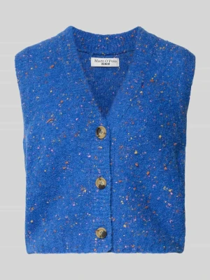 Bezrękawnik o kroju regular fit z mieszanki żywej wełny Marc O'Polo DENIM