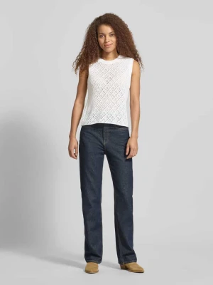 Bezrękawnik o kroju regular fit z okrągłym dekoltem model 'SUNNY' Only