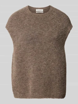 Bezrękawnik o kroju relaxed fit z mieszanki wełny Marc O'Polo