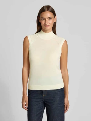 Bezrękawnik o kroju slim fit z czystej żywej wełny model 'FIPINI' Boss