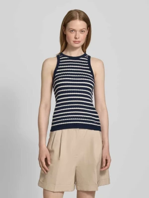 Bezrękawnik o kroju slim z czystej bawełny Tommy Hilfiger