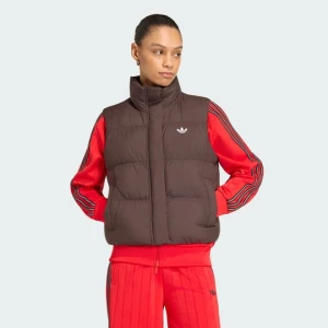 Bezrękawnik Regular Padded Adidas Aurora Coffee