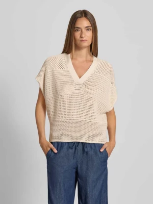 Bezrękawnik z dekoltem w serek model ‘Pekina’ Opus