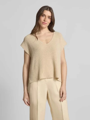 Bezrękawnik z dekoltem w serek More