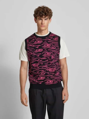 Bezrękawnik z detalem z logo Santa Cruz