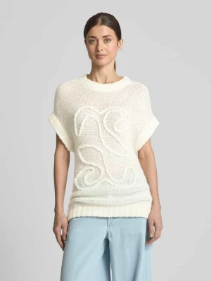 Bezrękawnik z dodatkiem wełny model ‘Lingo’ My Essential Wardrobe