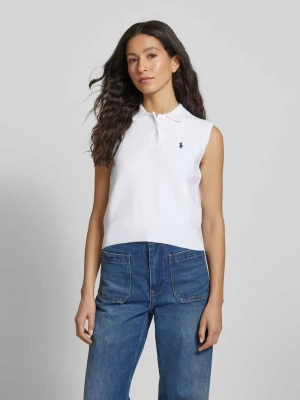 Bezrękawnik z kołnierzykiem polo Polo Ralph Lauren
