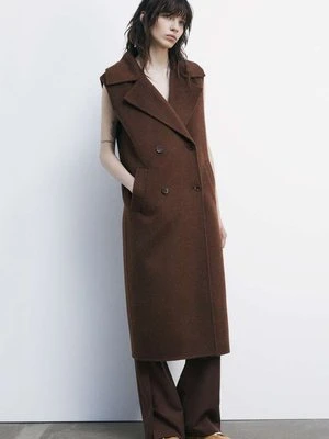 Bezrękawnik z wełny i alpaki PATRIZIA PEPE