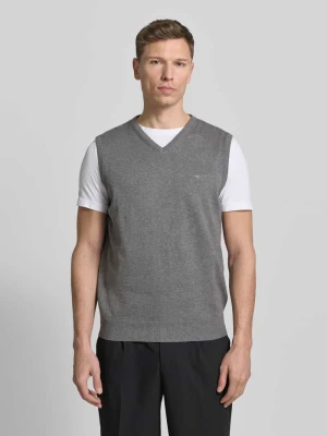 Bezrękawnik z wyhaftowanym logo FYNCH-HATTON