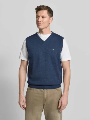 Bezrękawnik z wyhaftowanym logo FYNCH-HATTON