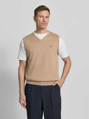 Bezrękawnik z wyhaftowanym logo FYNCH-HATTON