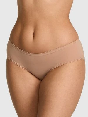 Bezszwowe majtki hiphugger Victoria's Secret Beżowy
