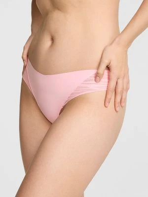 Bezszwowe stringi niewidoczne pod ubraniem Victoria's Secret Różowy