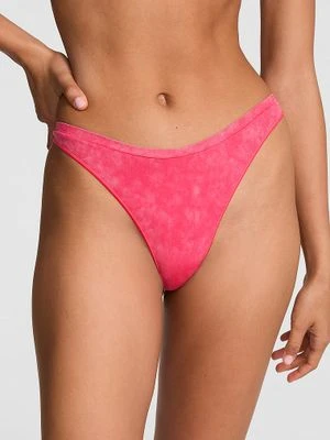 Bezszwowe stringi z wysokim wycięciem Victoria's Secret