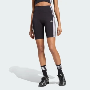 Bezszwowe szorty ESSENTIALS z 3 paskami o długości 12, 5 cm Adidas czarny