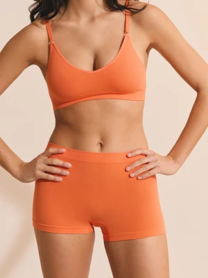 Bezszwowe szorty z bawełny organicznej Etam