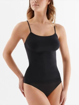 Bezszwowy top na cienkich ramiączkach Camisole Gabriella