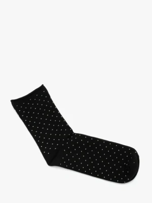 Bezuciskowe czarne skarpetki damskie Ryłko