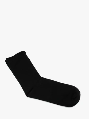 Bezuciskowe czarne skarpetki damskie Ryłko