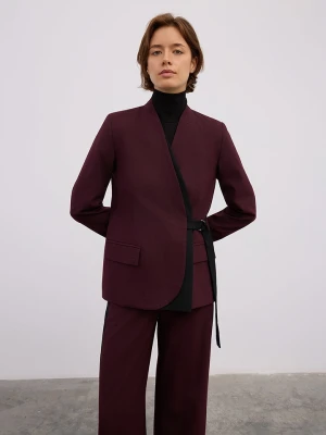 BGN Blezer w kolorze bordowym rozmiar: 34