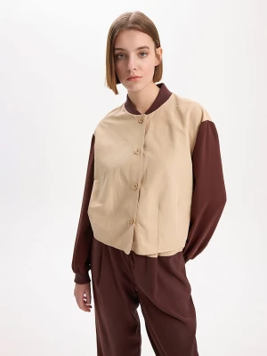 BGN Bluza w kolorze beżowym rozmiar: 38