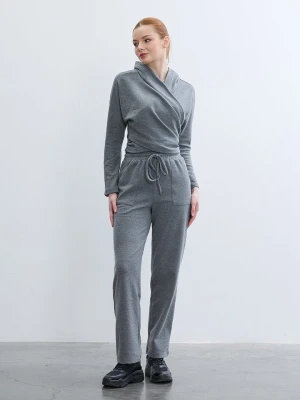 BGN Bluza w kolorze szarym rozmiar: 40