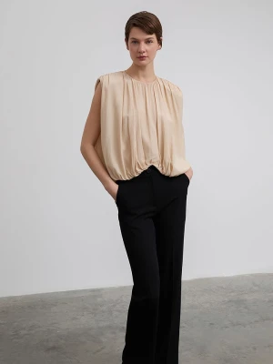 BGN Bluzka w kolorze beżowym rozmiar: 38