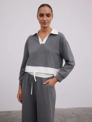 BGN Bluzka w kolorze szarym rozmiar: 38