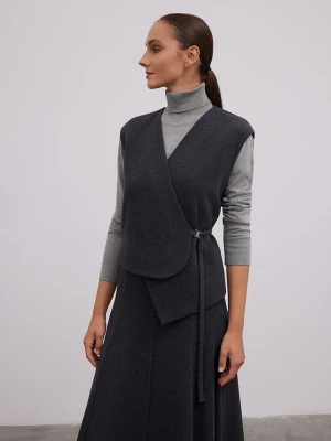 BGN Kamizelka w kolorze antracytowym rozmiar: 38