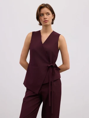 BGN Kamizelka w kolorze bordowym rozmiar: 38