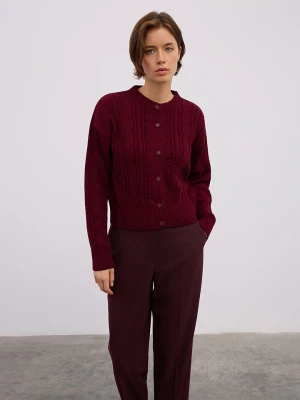 BGN Kardigan w kolorze bordowym rozmiar: 40